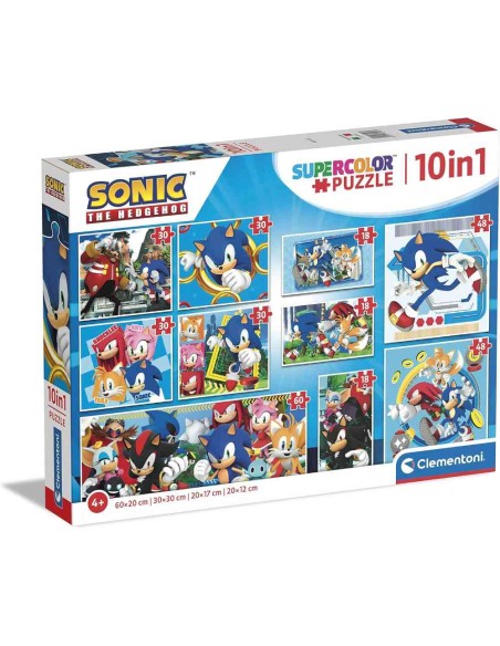 Puzzle 10 en 1 Sonic The Hedg
