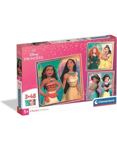 Puzzle 3X48 Pzs Square Disney Princess 2
