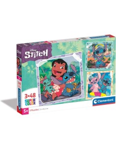 Puzzle 3X48 Pzs Square Stitch Disney