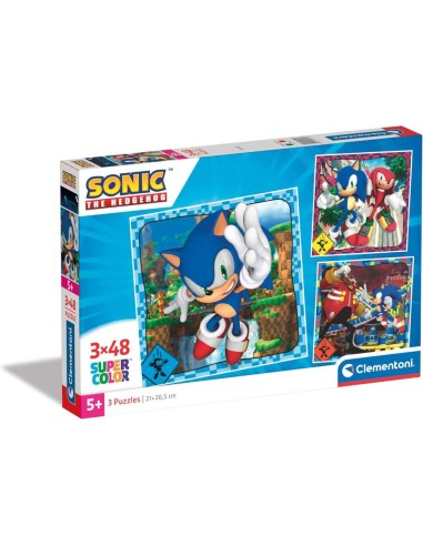 Puzzle 3X48 Pzs Square Sonic