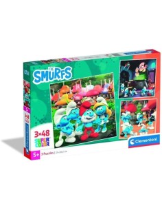 Puzzle 3X48 Pzs Square Smurfs 2025