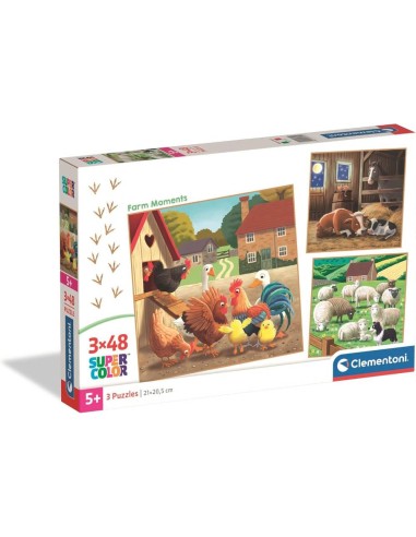 Puzzle 3X48 Pzs Square No Licenza 2025