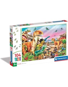 Puzzle 104 Pzs Noli Land Of Dinosaurs =2 2