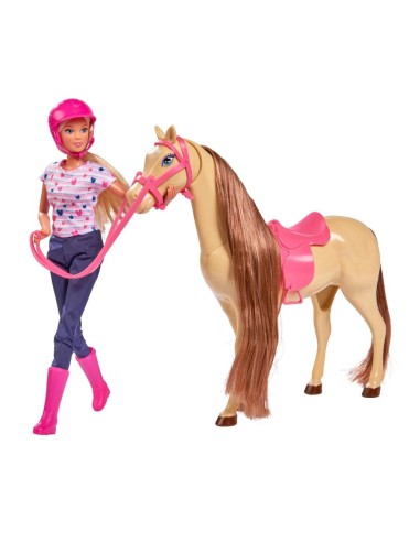 Muñeca steffi love con caballo