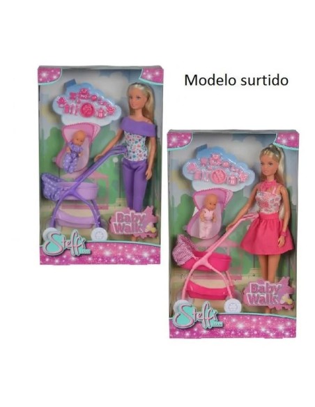 Muñeca Steffi Love Paseo Bebe Surtido