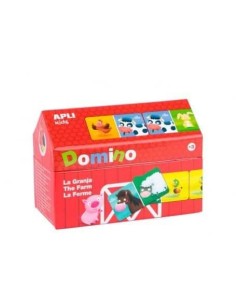 Domino Casita La Granja 28 uds Apli Kids