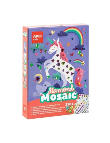 Juego Mosaico Apli Kids Diamond 276 adhe