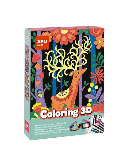 Juego Colorear Apli Kids Coloring 3D 