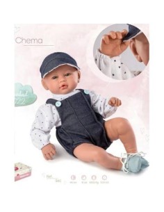 Muñeco Chema, pelele, camisa, gorra 46cm 2