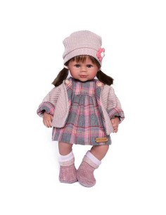 Muñeca Carlota Boutique 38cm Mecanismo