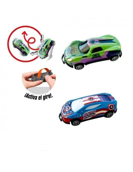 Marvel Coche Flip Giro Increíble ironman
