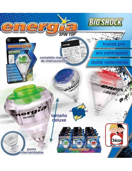 Peonza Energía Big-shock Modelos Surtido