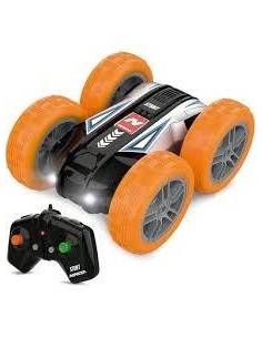 Coche stunt racers 360º r/c naranja