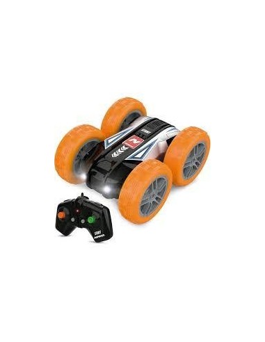Coche stunt racers 360º r/c naranja