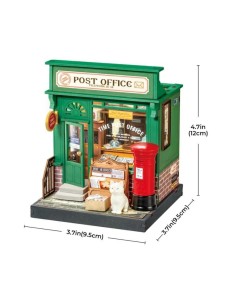 Maqueta Oficina De Correos Inglesa