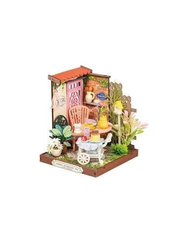 Maqueta Rincon Jardín De Te Refinado