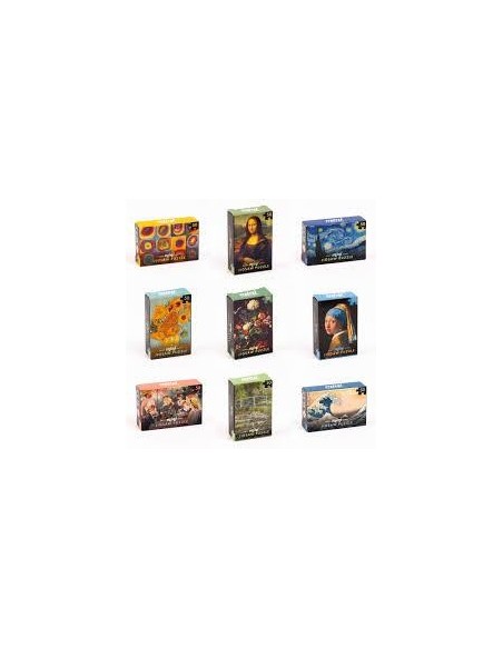 Mini Puzzle Obras de Arte 50 piezas