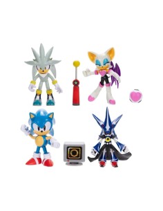 Sonic Hedgehog Figuras Wave 10cm surtido
