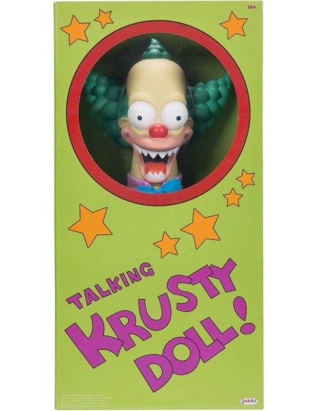 Peluche Krusty Los Simpsons 30 cm Ingles