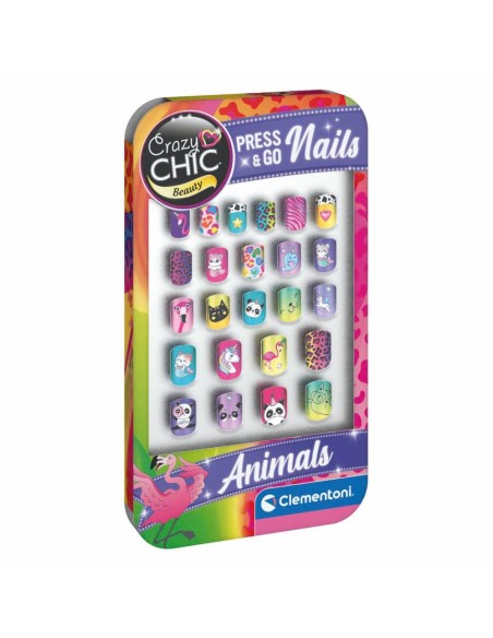 SET UÑAS - ANIMALES - press&go 