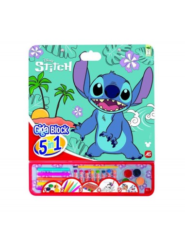 Actividades GigaBlock 5 en 1 Stitch
