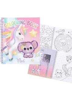 Ylvi libro de colorear con unicornio y l