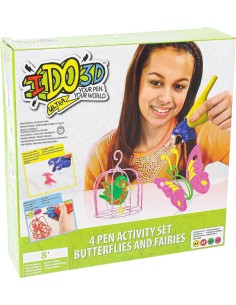 Ido 3D Pajaros Y Mariposas