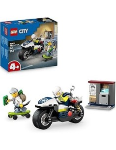  Persecución en Moto de Policía