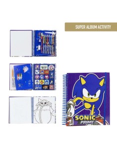 Album Actividades Coloreable Sonic Prime