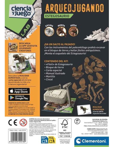 Ciencia y Juego Arqueojugando Stegosauri