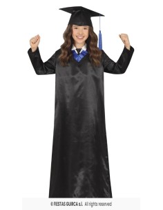 DISFRAZ LICENCIADO GRADUADO 10-12 AÑOS 2