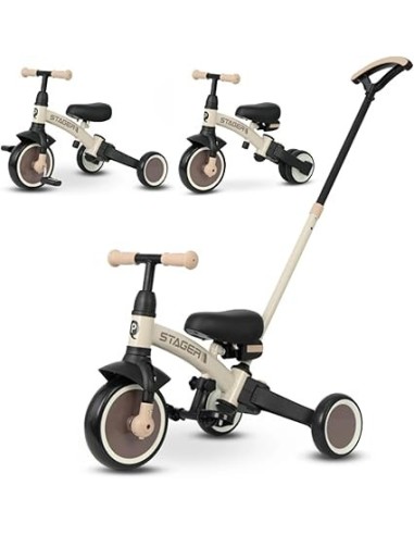 Triciclo Stager Evolutivo 3 en 1 Brown