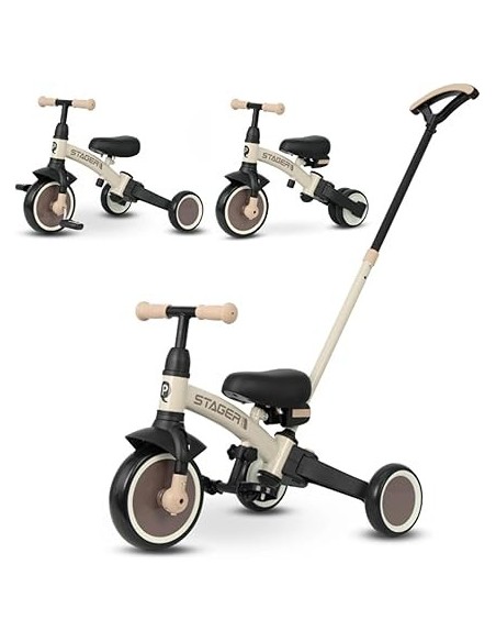 Triciclo Stager Evolutivo 3 en 1 Brown