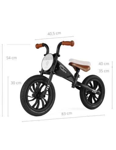 QPlay - Bicicleta sin pedales Feduro neg