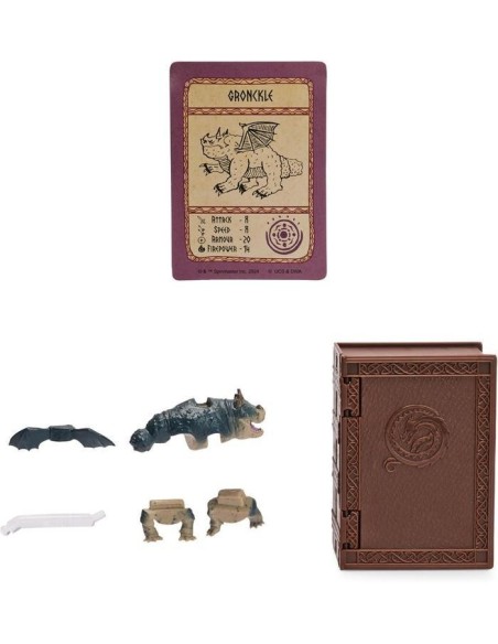 Figura Mini Dragón Cómo entrenar a tu dr