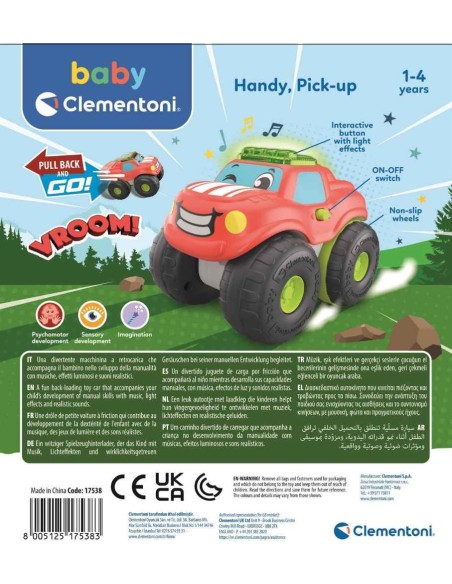 Vehiculo infantil Pick Up Acrobatico