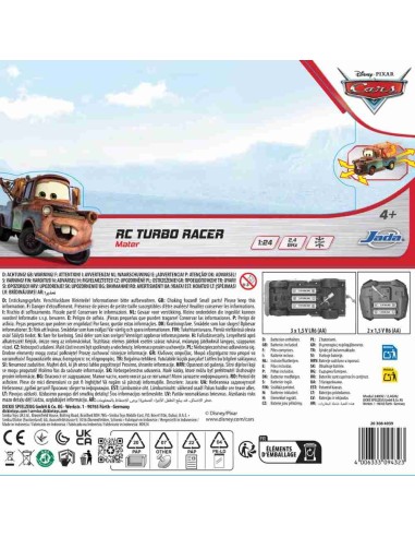 Coche R/C Cars Mater turbo racer