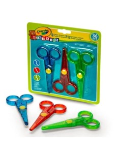 3 Tijeras Seguras Mini Kids