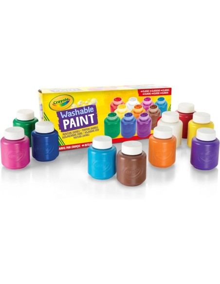 Pintura Lavable 10 Colores