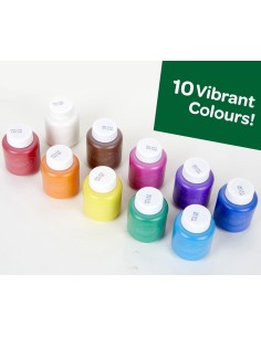 Pintura Lavable 10 Colores 2
