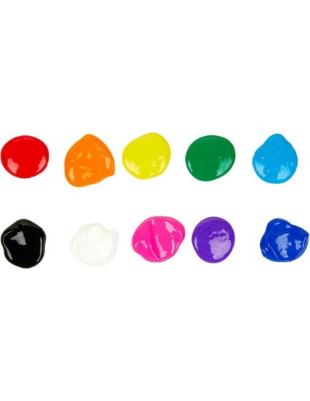 Pintura Lavable 10 Colores