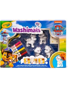 Washimals Paw Patrol - Set 4 Mascotas Co