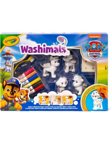 Washimals Paw Patrol - Set 4 Mascotas Co