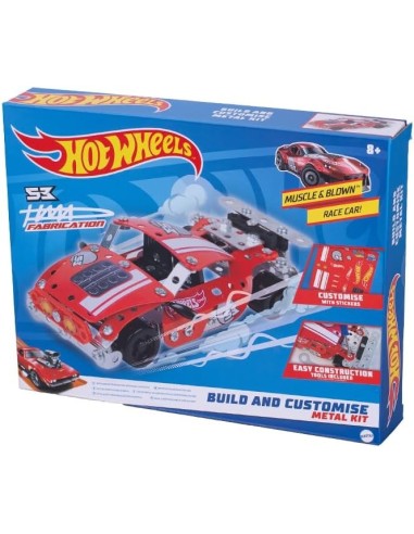 Hot Wheels - Kit de metal para construir