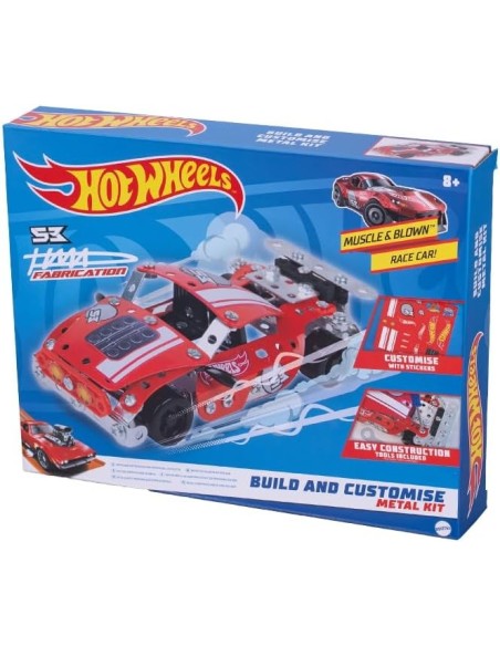 Hot Wheels - Kit de metal para construir