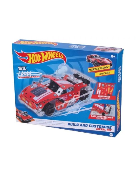 Hot Wheels - Kit de metal para construir