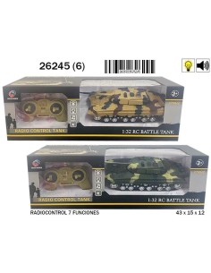 Tanque R/C 27 cm C/LUZ Y SONIDO