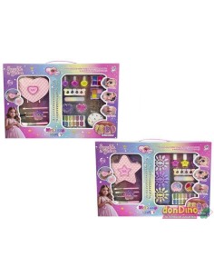 Caja bolso maquillaje c/accesorios surti