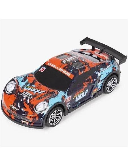Coche rally pvc c/luz r/c  b/cargador 