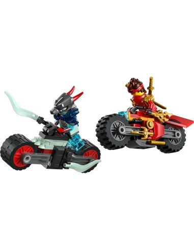 Carrera Relámpago en Moto de Kai